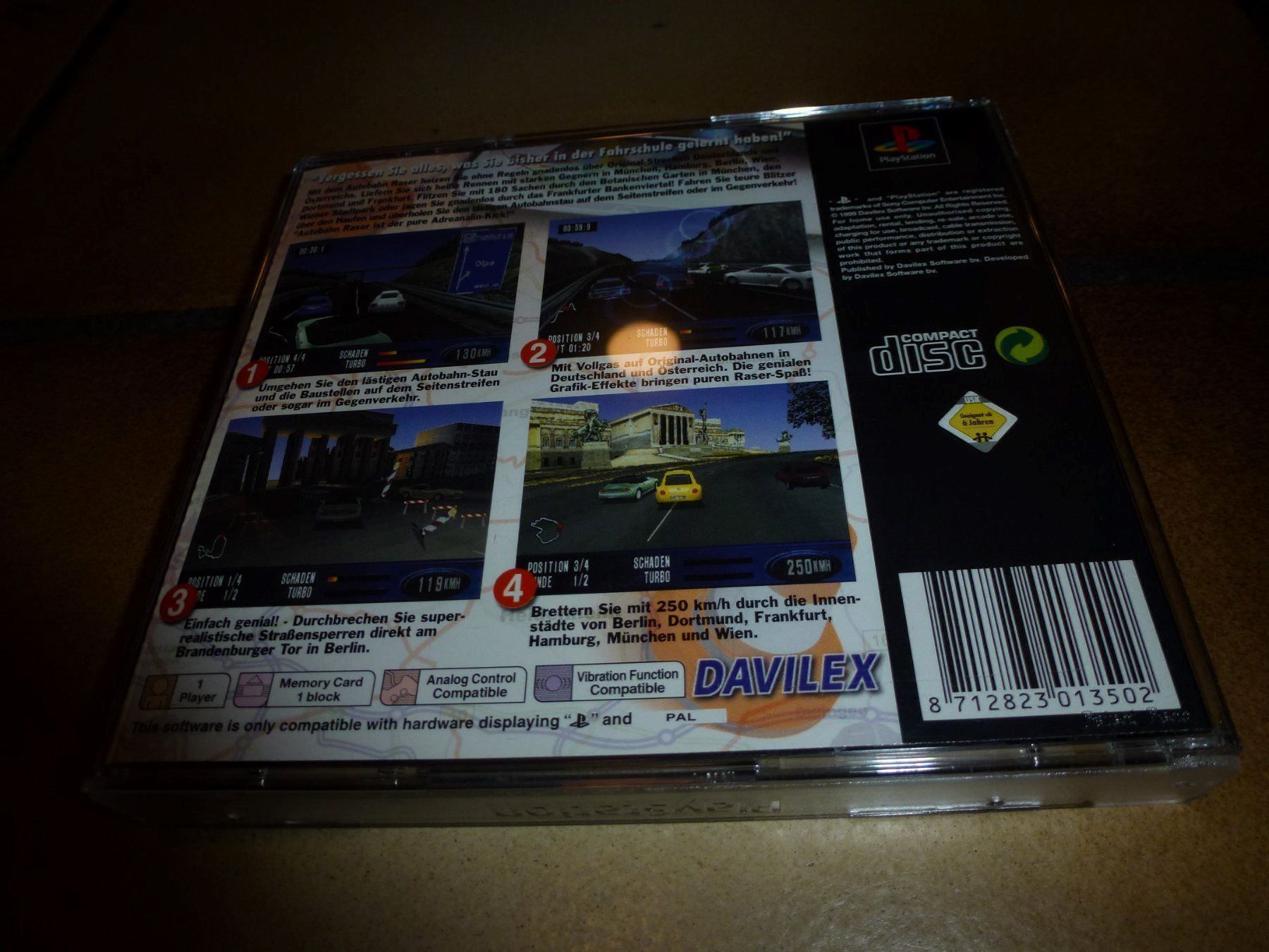 Giochi: Autobahn Raser II 2 PS1 – Usato da Olten venduto da Disc-Ausverkauf 2