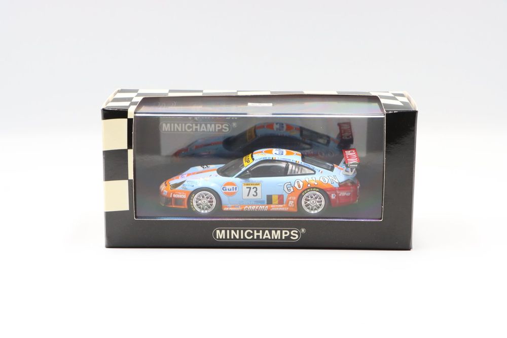 MINICHAMPS 400066473 PORSCHE 911 GT3 RSR n°73 Le Mans 2006 1.43