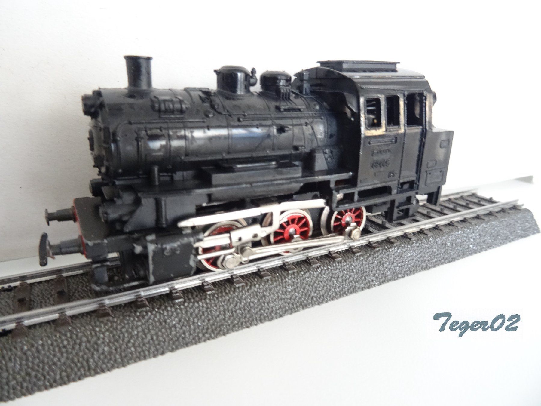 Märklin Modellini di ferrovie: Märklin H0 BR 89005 Dampflok analog – Usato da Hochdorf venduto da Teger02