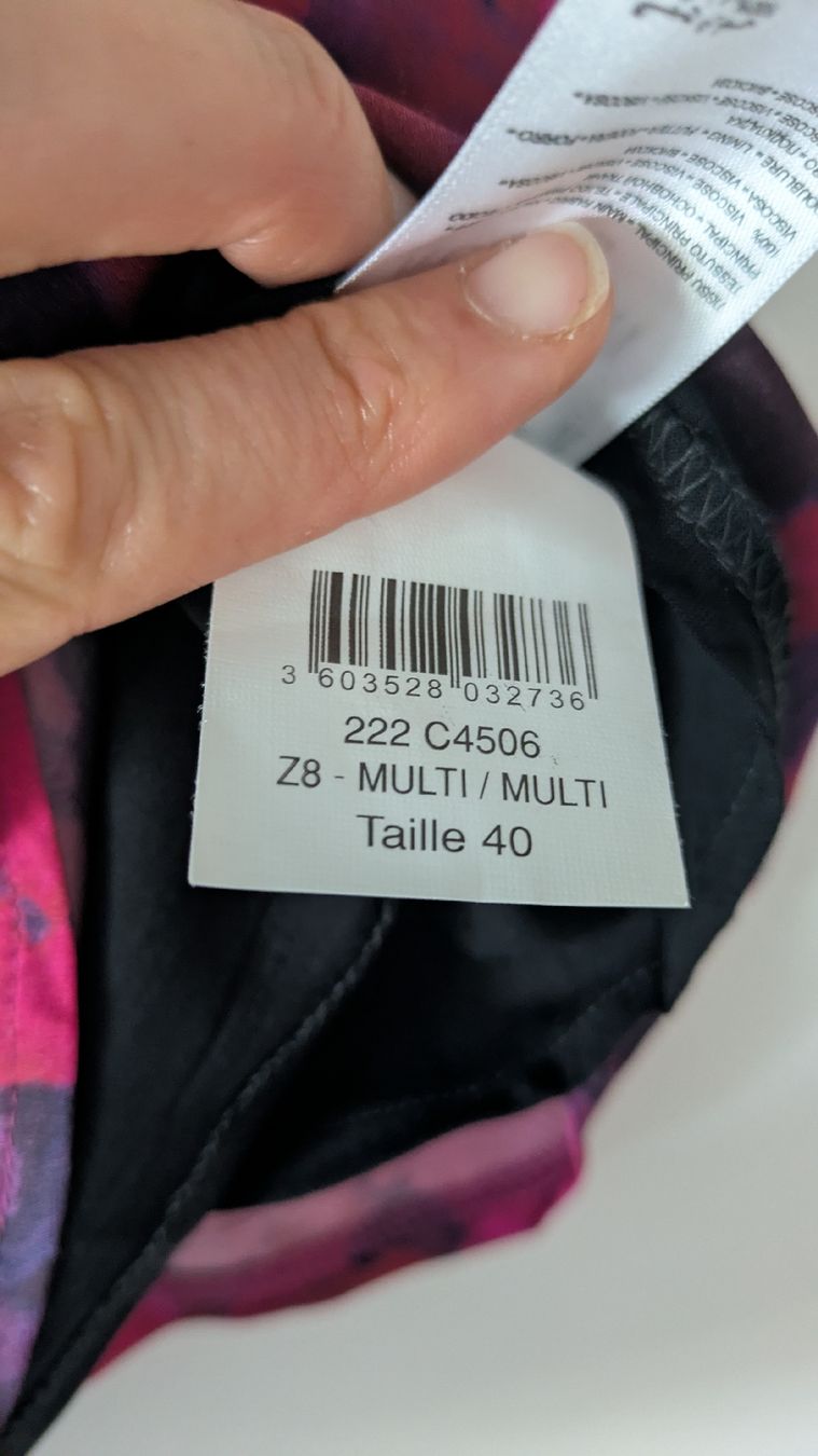 Top: kookaï cowl neck top – Nuovo e nell'imballaggio originale da Ettingen venduto da hms_w27b 4