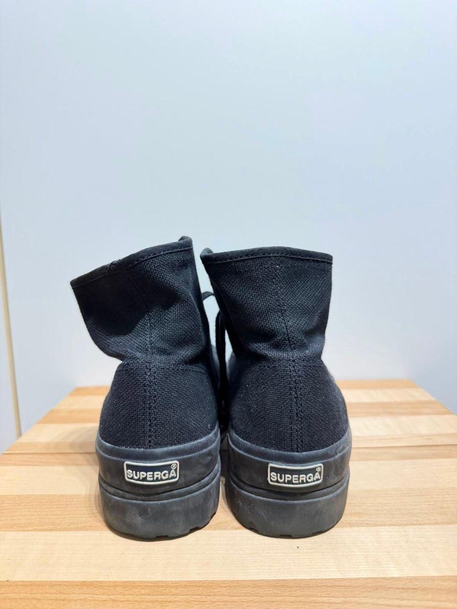 Scarpe da uomo: Superga Stiefel schwarz – Usato da Wädenswil venduto da dom_pz5d 4
