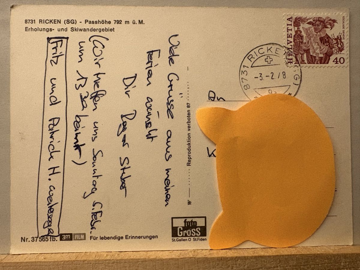 Cartoline postali: AK von Ricken – Usato da Rümlang venduto da Kartenpost1 1