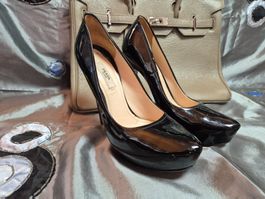 PRADA escarpins en cuir Prada - taille: EU 36
