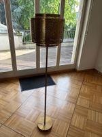 Stehlampe Messing-Optik