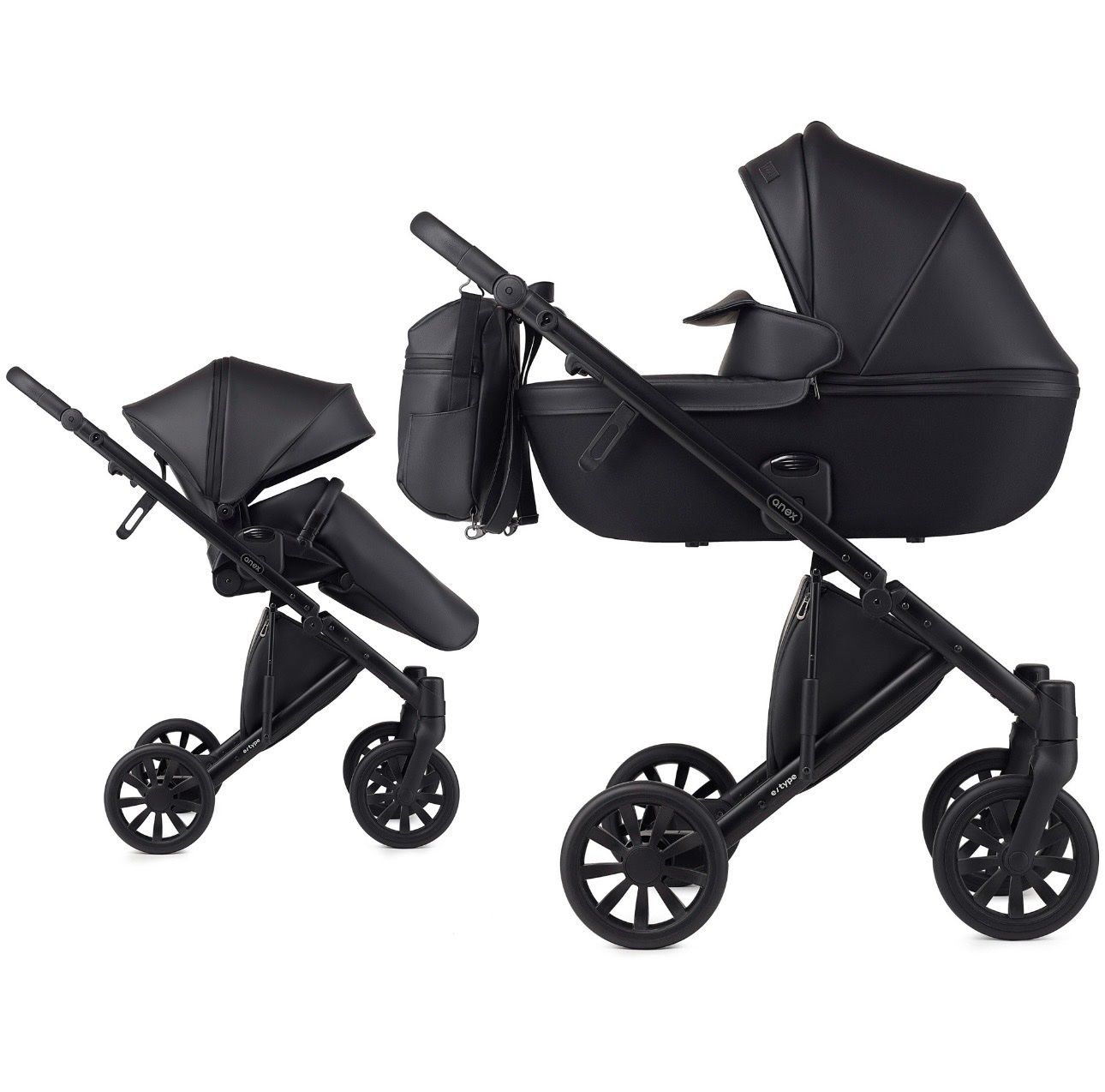 Carrozzine: Anex e/type Kombikinderwagen (Schwarz) – Usato da Ennetmoos venduto da Nuraa