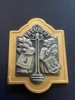 Basler Fasnachtsplakette Gold 1973/Top Zustand