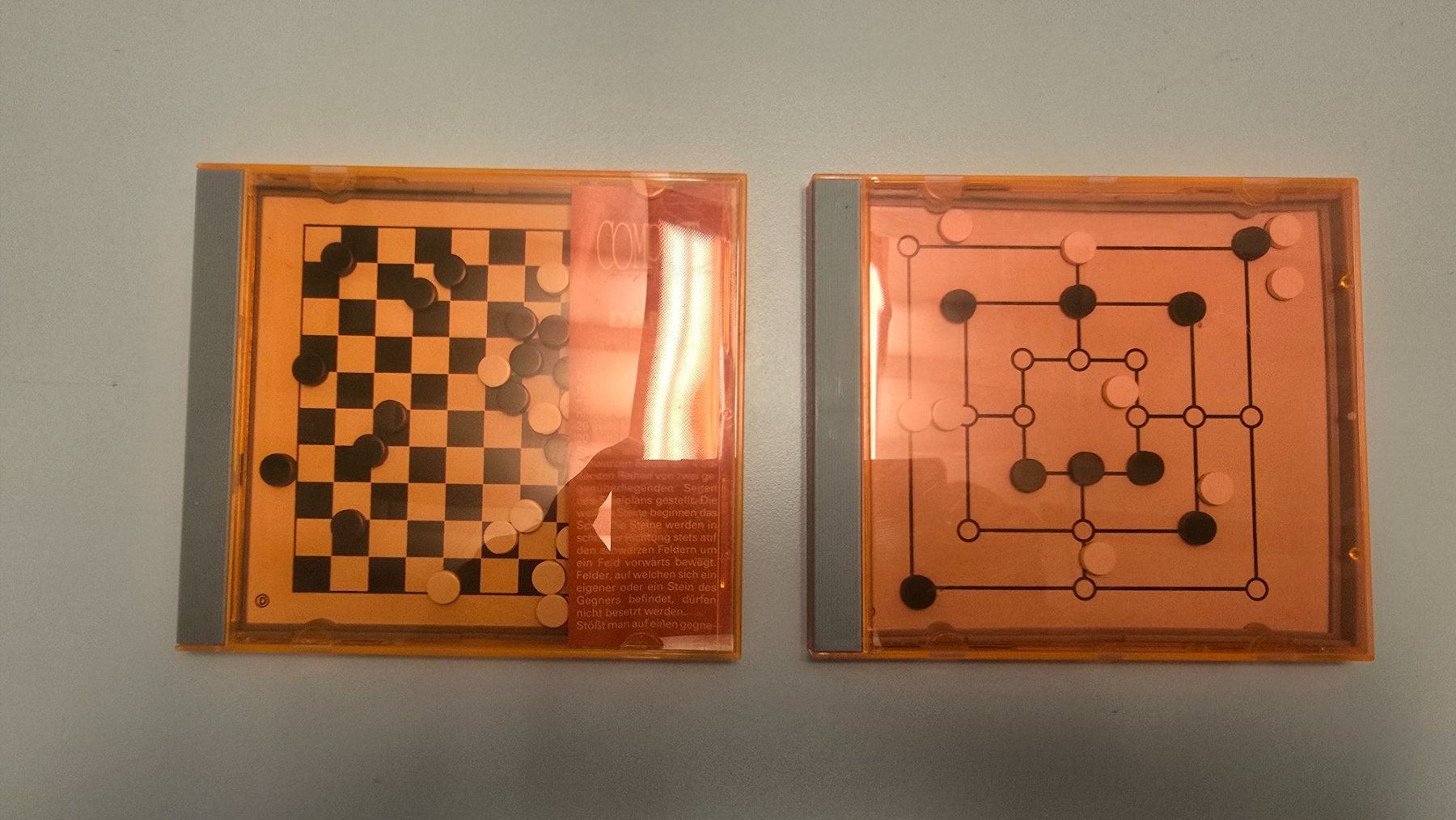 Giochi: Mühle-Spiel & Dame-Spiel im CD-Format – Nuovo (secondo la descrizione) da Zürich venduto da Bobesfee 3