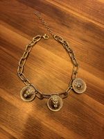 ALDO Statement-Kette mit Löwenköpfen, Goldoptik 🦁✨