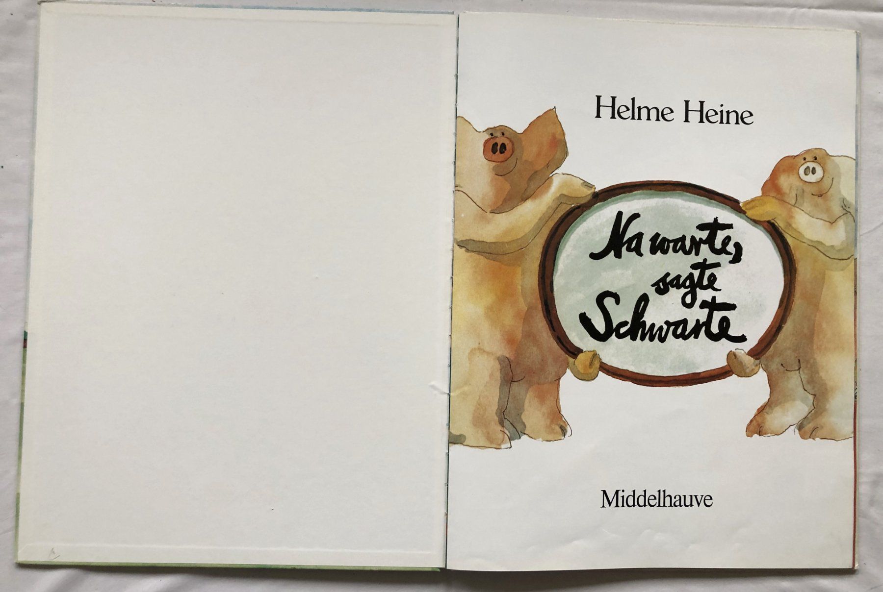 Libri: 2x Kinderbücher von Helme Heine im Grossformat – Usato da Schaffhausen venduto da durruti 4