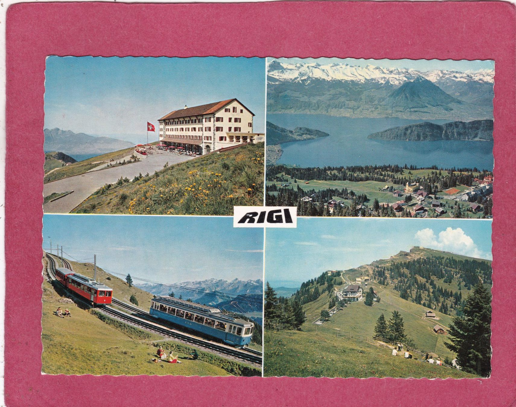 Ansichtskarten: Rigi – Gebraucht aus Herisau von Lisegrat2008