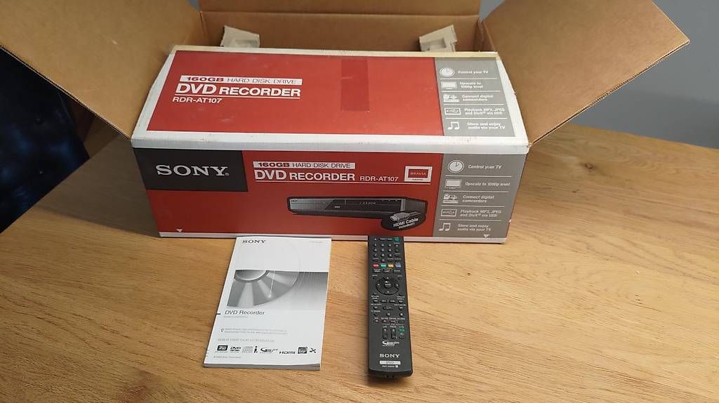 Sony Enregistreurs: DVD-Recorder/Player SONY RDR-AT107 – D'occasion à Basel par langga9 4