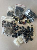 Lot yeux et nez pour peluches artisanat divers couleurs