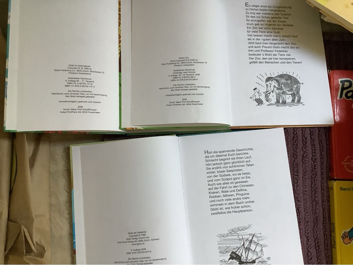 BD: Globibücher – D'occasion à Veltheim AG par mollilove 1