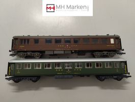 Roco 44873/75 SBB CFF FFS Stahlwagen AC H0 Exact 1/87 OVP