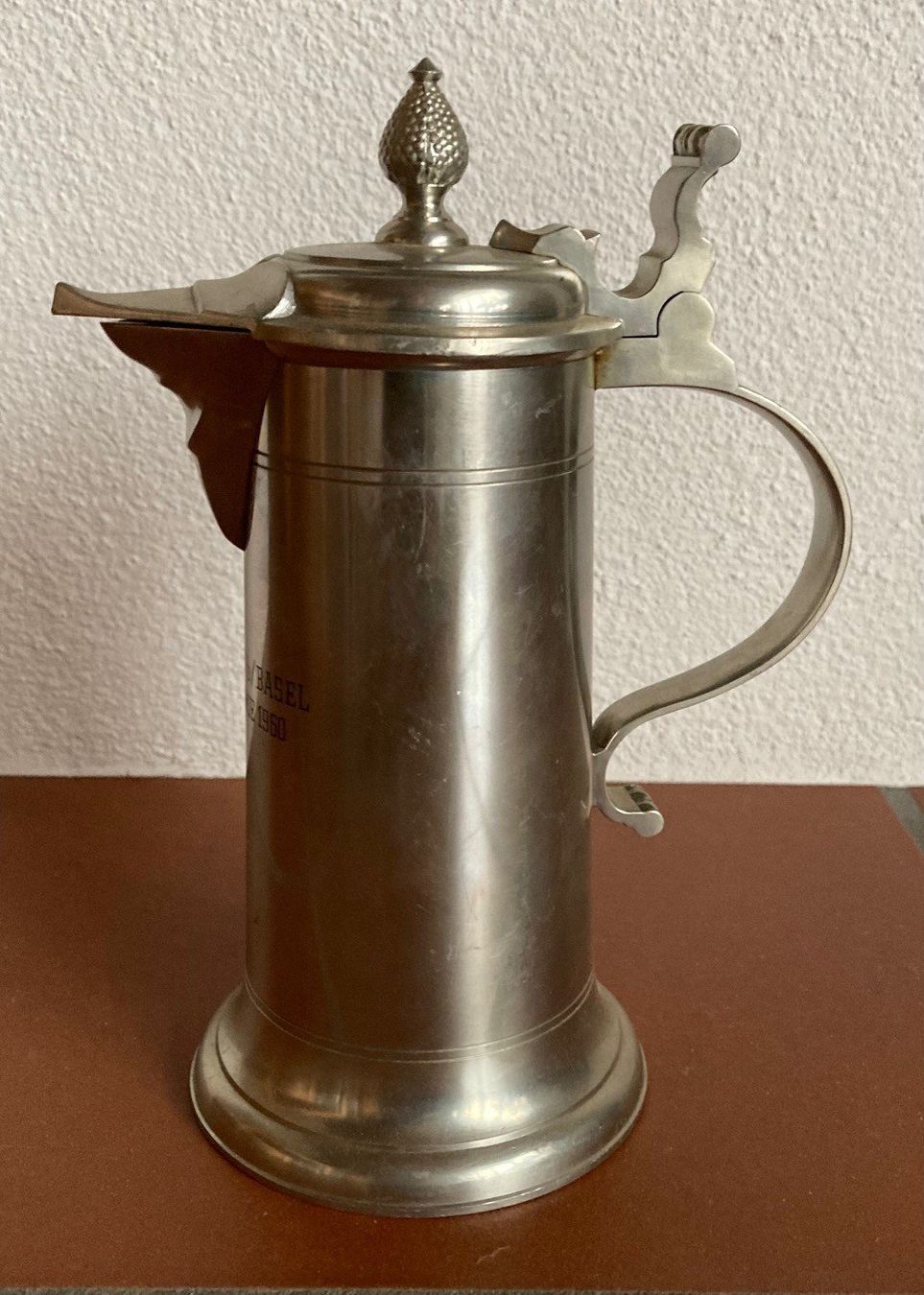 Caraffe: Zinnkanne Basel – Nuovo (secondo la descrizione) da Orselina venduto da Vrenegonde