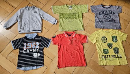 Kleiderset Jungs Gr. 98 / 104 6-teilig