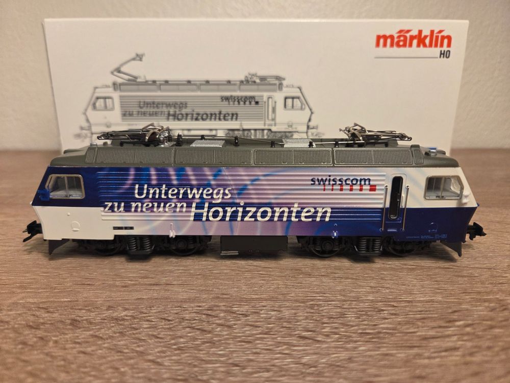 Märklin 34305 E-Lok Re 446 SBB Swisscom Digital H0 (Neuf avec emballage ...