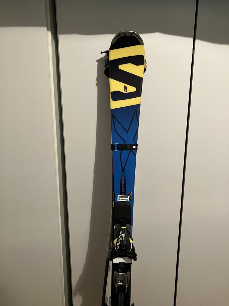 Salomon Sci: Salomon Ski Powerline woodcore 155 – Usato da Bern venduto da dinamaria