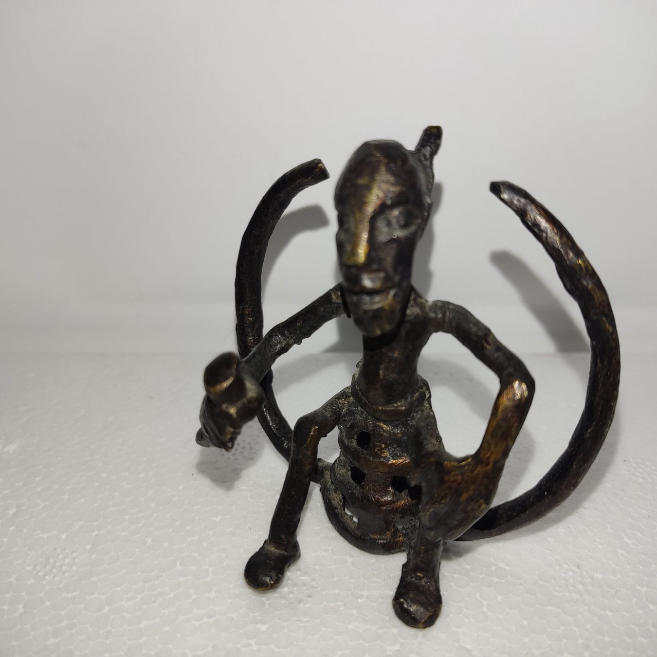 Statuette: Dogon König Figur, 6,5 cm Hoch – Usato da Rieden SG venduto da res1291 1