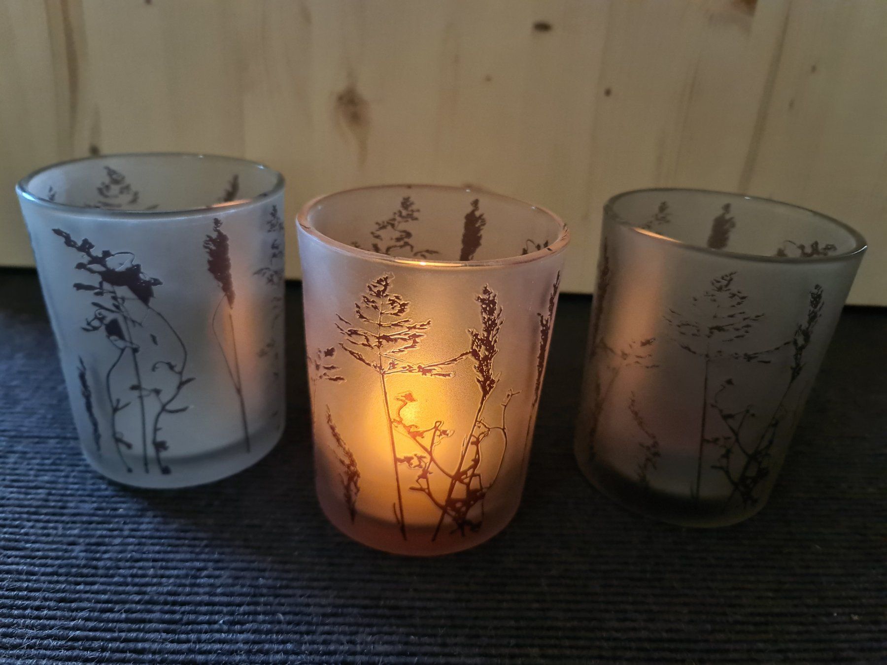 Bougeoirs: 3 Windlichter, NEU – Neuf (Voir description) à Uster par Cruleye 3