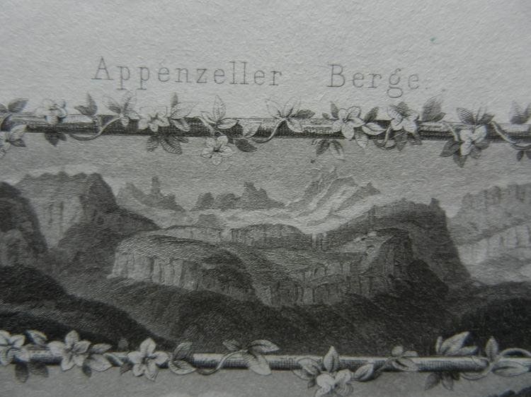 Gravures: Souvenir Appenzell – D'occasion à Risch par Rischli15 4