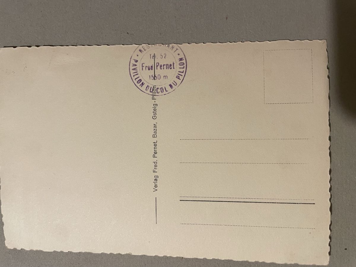Cartes postales: Ansichtskarte Gsteig Die Kirche  – D'occasion à Zollikofen par zollo2 1