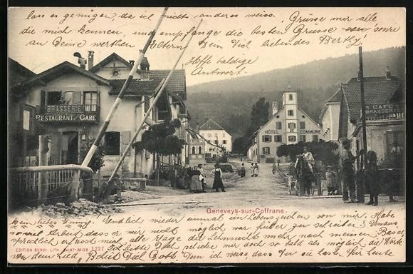Cartes postales: Geneveys-sur-Coffrane, Restaurant de la  – D'occasion à Berlin par bartko-reher