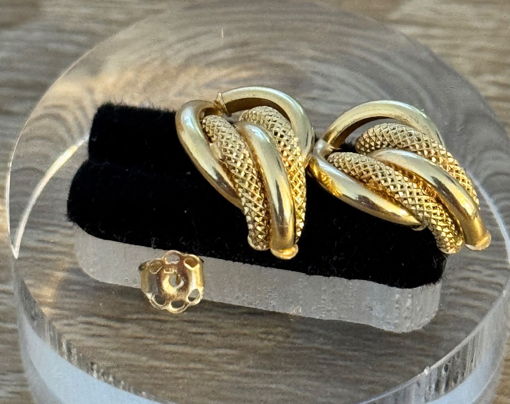 Orecchini pendenti & Orecchini a lobo: E021.258- Ohrstecker aus Echtem 18K Gold – Usato da Belp venduto da Aim333 3