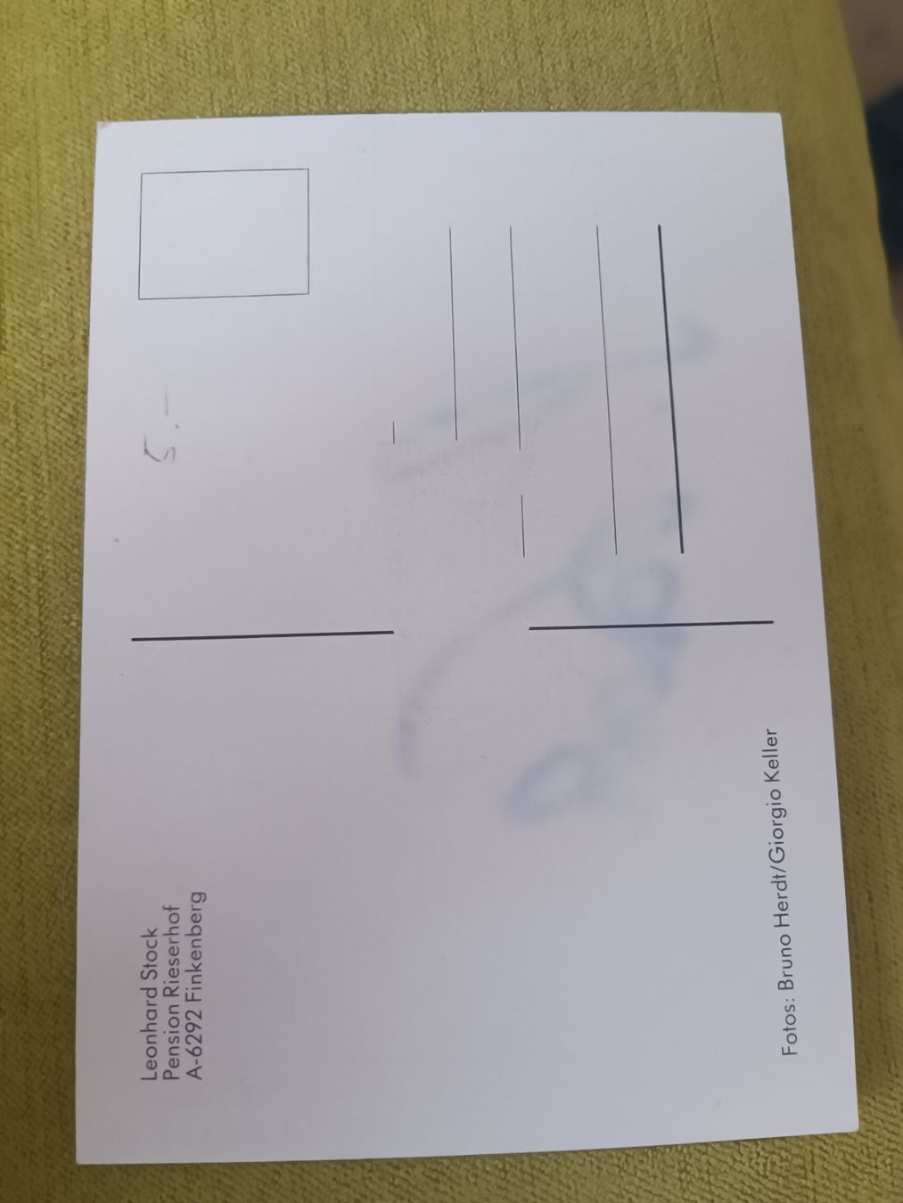 Autografi: Leonard Stock - Ski – Usato da Menziken venduto da Artographs 1