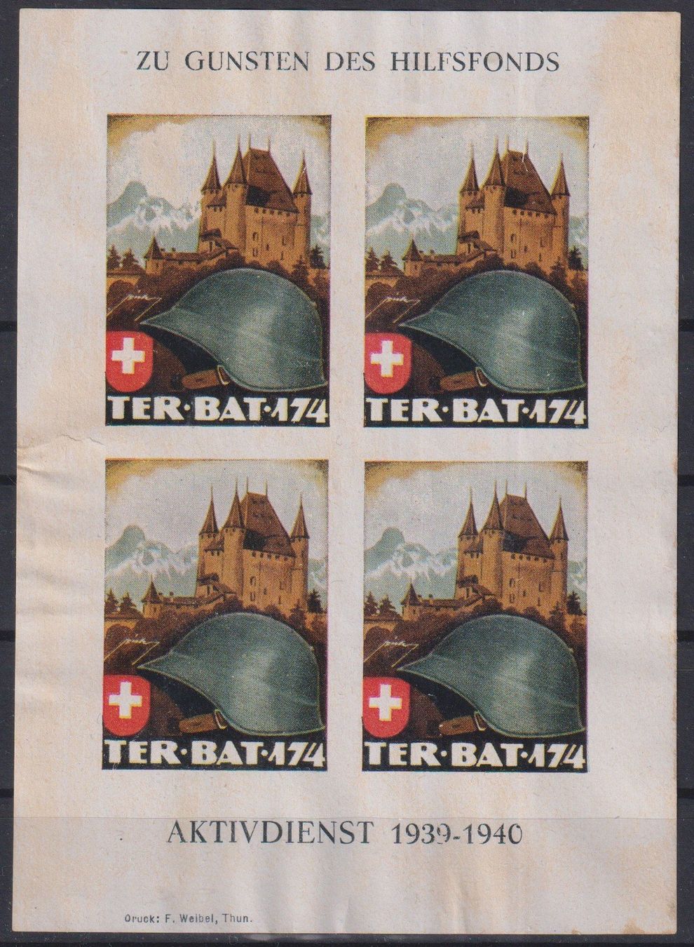 Alle Briefmarken: A19) Block Ter Bat 174, sehe Scan – Gebraucht aus Claro von Chanty7