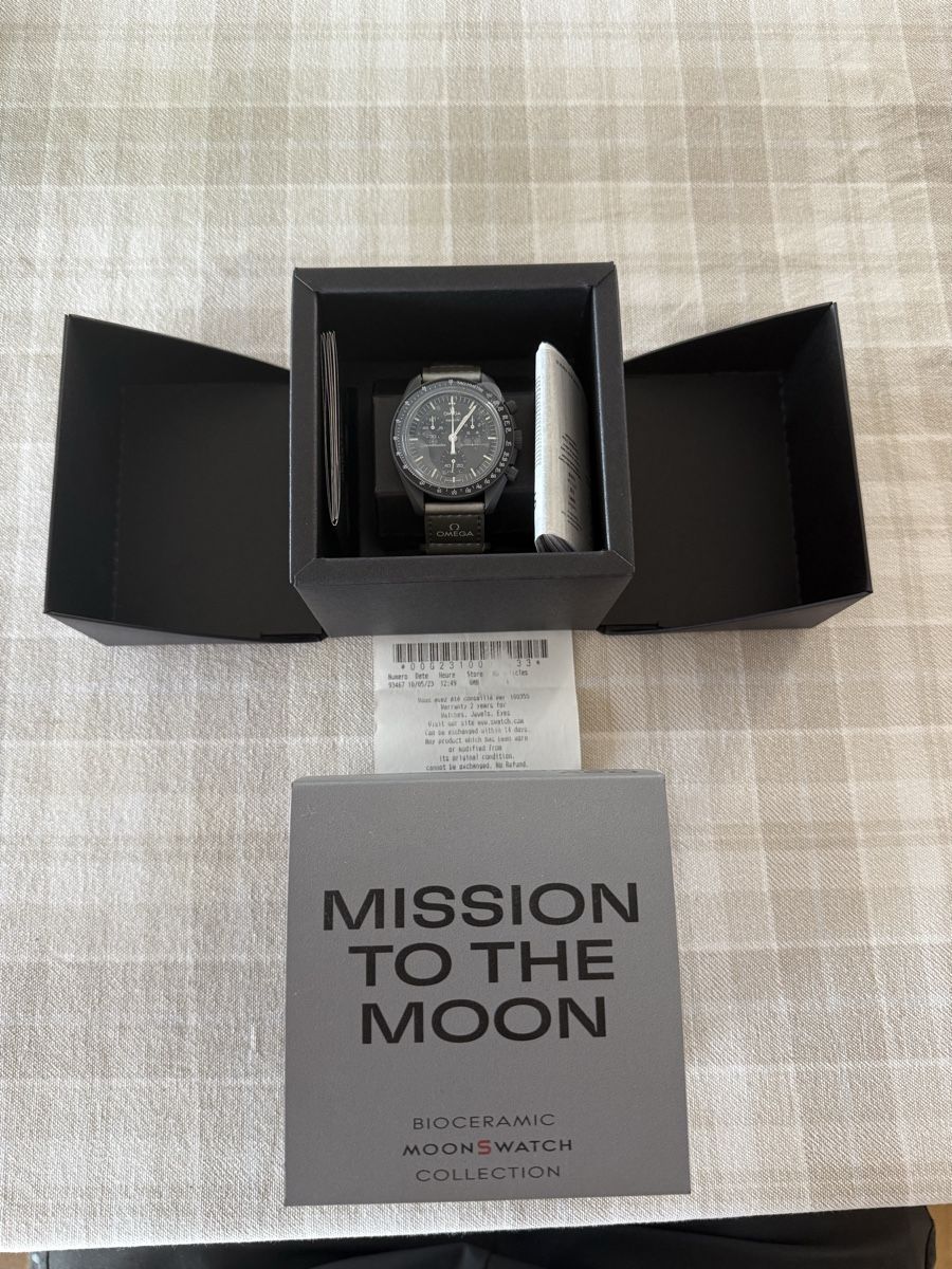 Omega Orologi: Omega x Swatch - Mission to the moon – Nuovo e nell'imballaggio originale da Lyss venduto da Patrik98