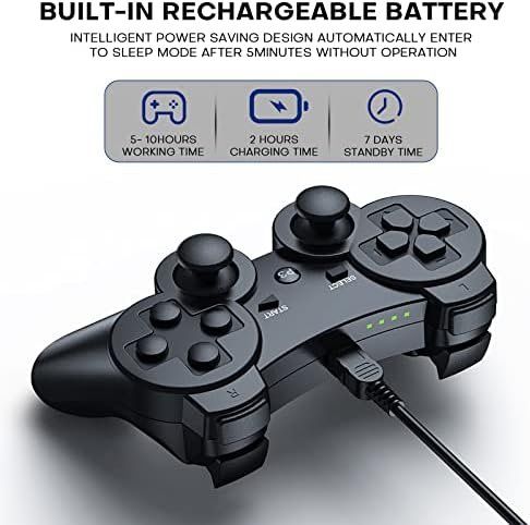 Manettes: Controller PS3 Wireless Bluetooth Double Shock Ergonomie – Neuf avec emballage d'origine à Hundwil par pak_7zvn 6