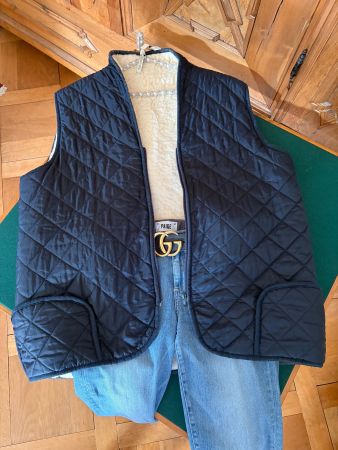 VINTAGE MERINO QUALITAT Weste  Gr. D 48/50 H 56/58