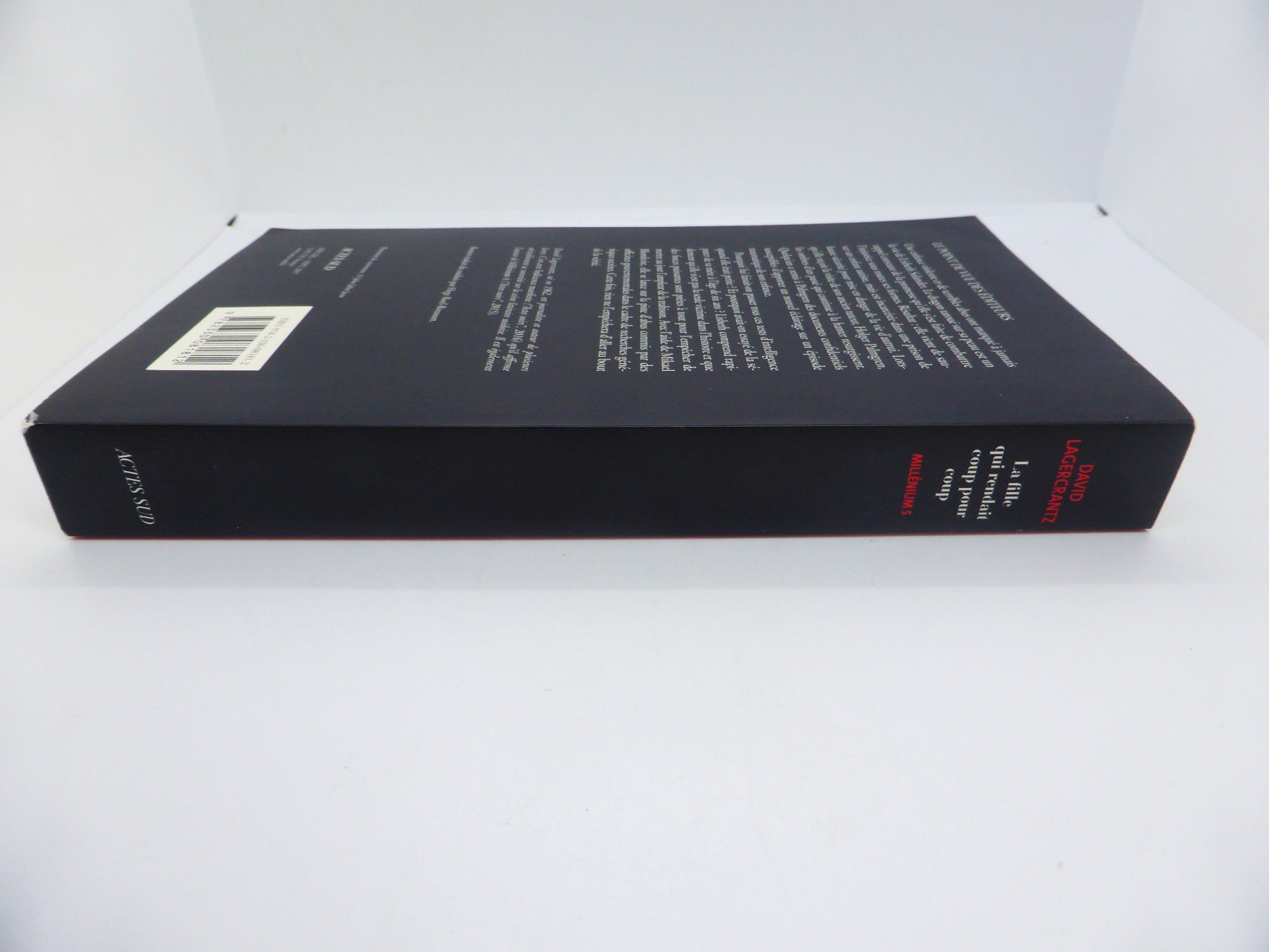Libri: David Lagercrantz - Millénium 5 - La fille qui rendait coup – Usato da Porrentruy venduto da Kim017 2