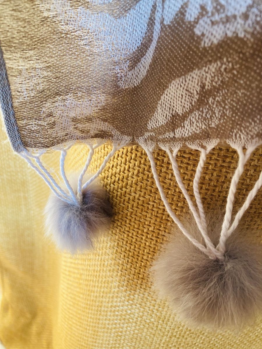 Foulard & Sciarpe: Magnifique châle en poils de lapin – Nuovo (secondo la descrizione) da Ardon venduto da hel_2sxp 1
