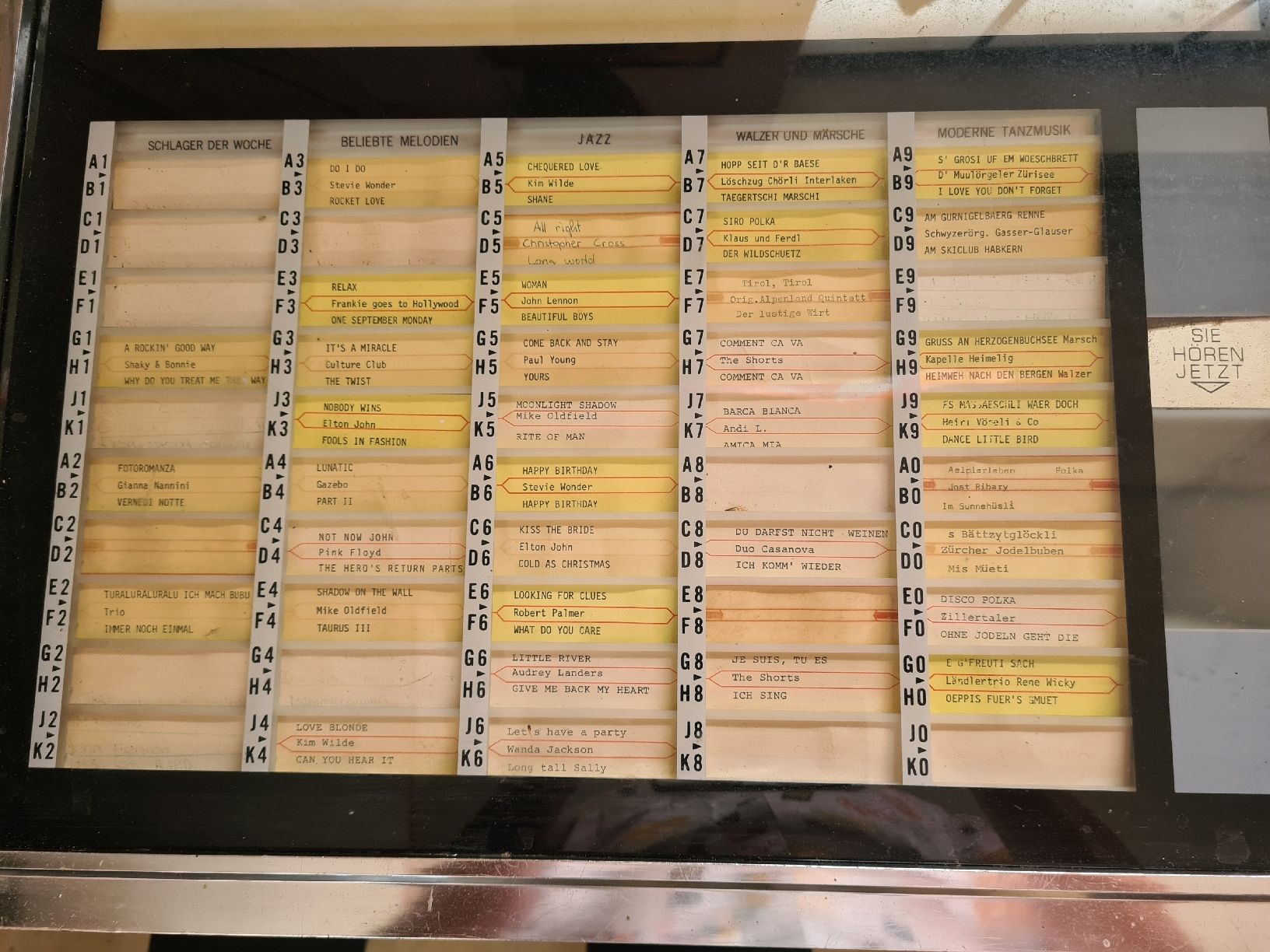 Rock-Ola Jukebox: Rock-Ola Musikbox  – Défectueux à Niederwil SG par Kaicorner03 2