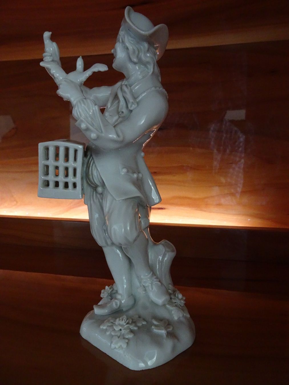 Statuette: alte Meissen Figur "der Vogelhändler" – Usato da Vitznau venduto da Mina60 5