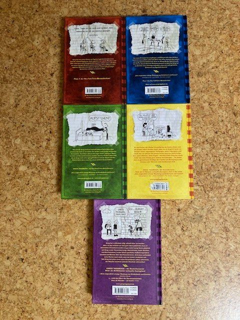 Libri: Gregs Tagebuch Band 1-5 – Usato da Segnas venduto da clacli 1