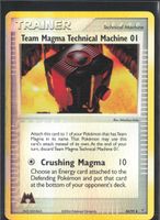 POKÉMON / Team Magma Tech. Machine 01 / Reverse 🇺🇸 / 1Fr.