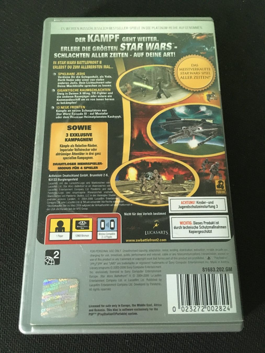 Sony Spiele: Star Wars - Battlefront 2 für PSP – Gebraucht aus St.Gallen von sjosjo 1