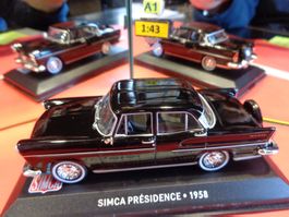 Simca Presidence 1958  1-43 (mit Box) IXO  (A1)