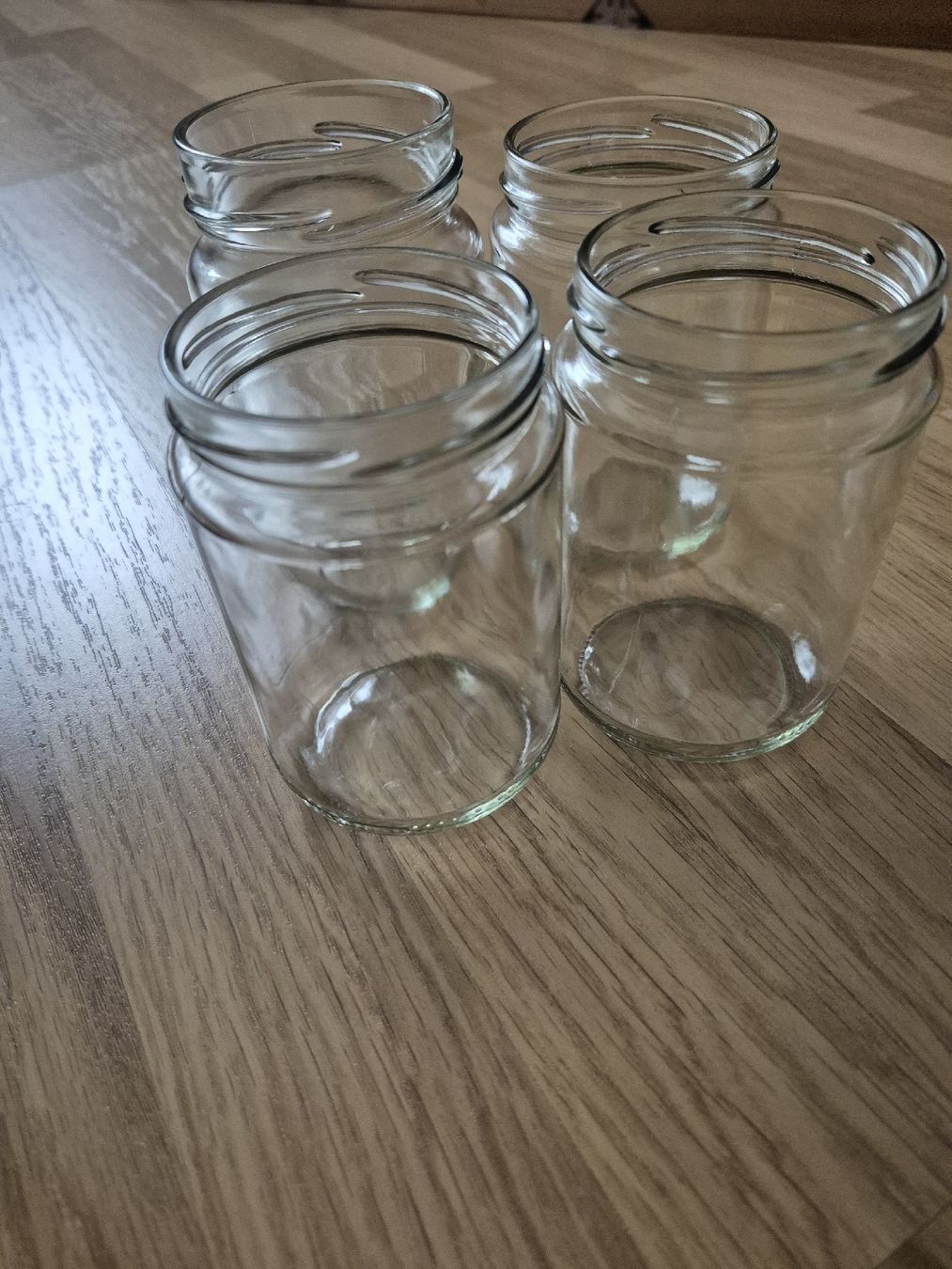 Contenitori & Simili: 4 Marmeladengläser, Einmachgläser, 390ml – Usato da Langenthal venduto da Polarisstern 1