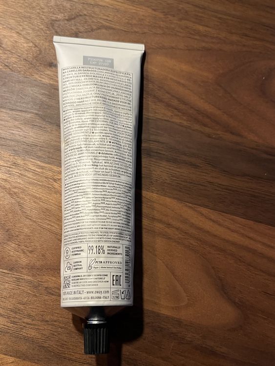 OWAY rebuilding hair mask 2