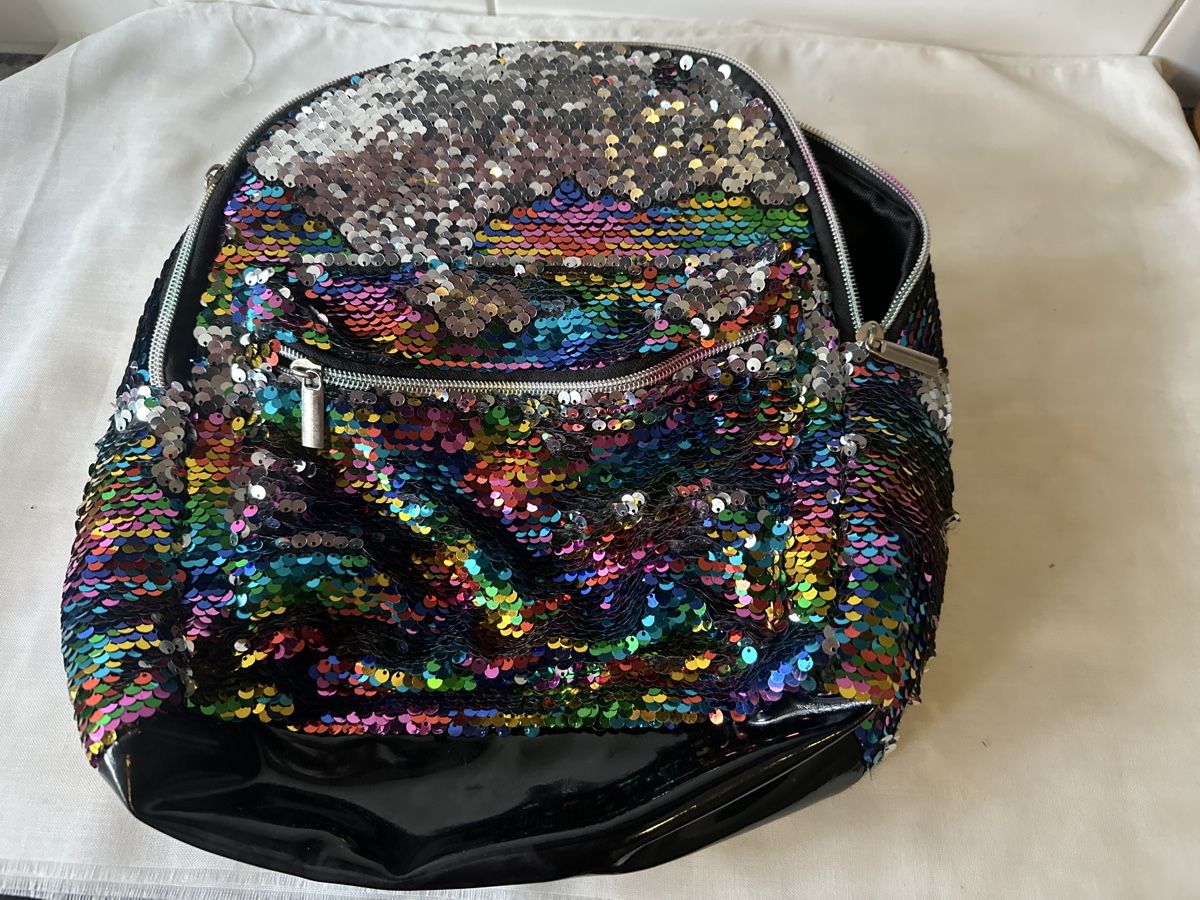 Borse & Zaini: Glitzer Rucksack für Mädchen – Usato da Zürich venduto da Chaeffeler 4