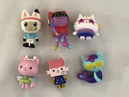 6x Gabby's Dollhouse Figuren Set – Kleine Katzenfiguren 
