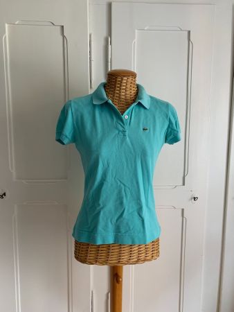 LACOSTE - Vintage Poloshirt türkis 34