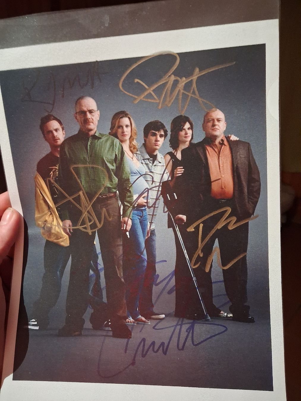 Autografi: Breaking Bad ganzer Cast original Signed – Nuovo e nell'imballaggio originale da Aarburg venduto da bos_l99q