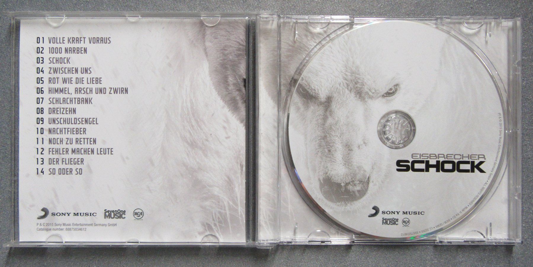 CD: Eisbrecher - Schock - CD ab CHF 3.00 – Usato da Auenstein venduto da Padabimbim 2
