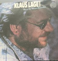 Vinyl-Single Klaus Lage - Wenn du Wärme brauchst