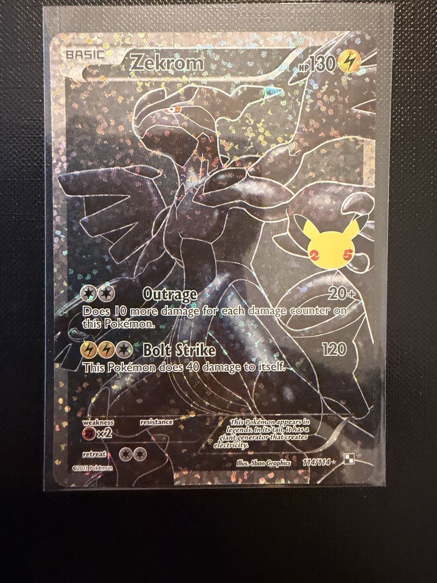 Pokémon Cartes à collectionner: Zekrom #114 CELEBRATION EN – Neuf (Voir description) à Savigny par Matgab94